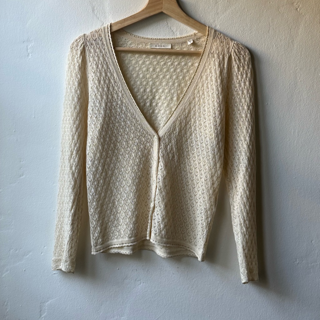 Doen, Chandel Cardigan, Knit, Size Small